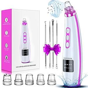 FREESHOW毛穴吸引器 美顔器 5種類の吸引ノズル 5段階吸引力