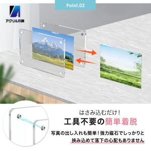 【冷蔵庫に飾れる】アクリル本舗 推し活 マグネ...の詳細画像3