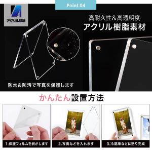 【冷蔵庫に飾れる】アクリル本舗 推し活 マグネ...の詳細画像5