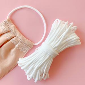 マスクゴム 平ゴム 紐 マスクひも チューブ紐...の詳細画像1