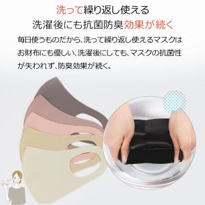 マスク 冷感 夏用マスク 血色 立体 息しやす...の詳細画像5