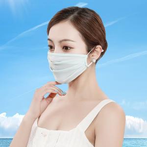セール 訳あり 夏用マスク 接触冷感 シルク ...の詳細画像1