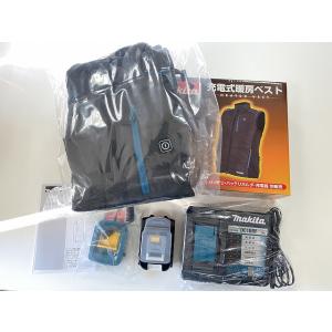 ◎防寒服 ■マキタ 充電式 暖房ベスト CV202DZ＋バッテリーBL1860B＋充電器DC18RF...