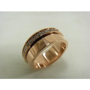 K18PG ホワイトトパーズ ダイヤモンド リング 4.860ct D0.158ct 出品4  