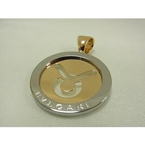 ブルガリ BVLGARI トンドペンダント 牡牛座  【中古】 【ペンダント】｜sichikato-shop