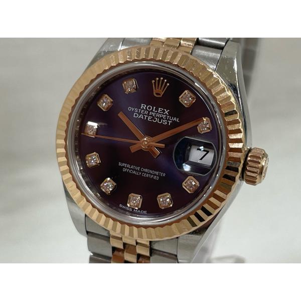 ロレックス ROLEX デイトジャスト28 279171G レディース 【中古】 【腕時計】