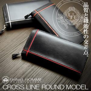 長財布 メンズ 本革 ラウンドファスナー HORWEEN社 クロムエクセル
