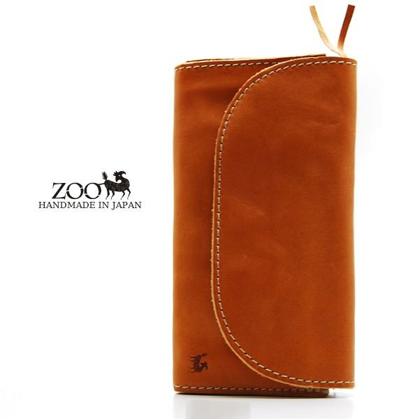 長財布 メンズ 送料無料 ZOO フルベジタブルタンニンレザーウォレット BEAVER 選べる５色 ...