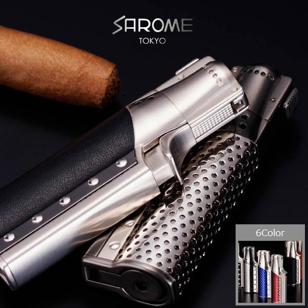 ガスライター メンズ SAROME （サロメ） 送料無料 サロメ ガスライター シガーユーザー待望の...