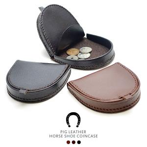 小銭入れ コインケース メンズ 革 馬蹄 ピッグレザー 財布 ブランド 人気 男性用