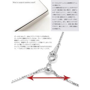 ネックレス チェーン チェーンのみ サージカル...の詳細画像1
