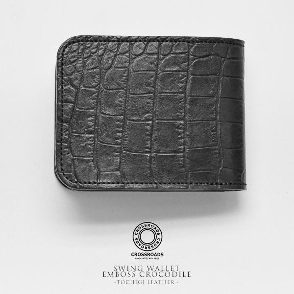 二つ折り財布 メンズ レディース ブランド CROSS ROADS クロスロード【送料無料】スウィン...
