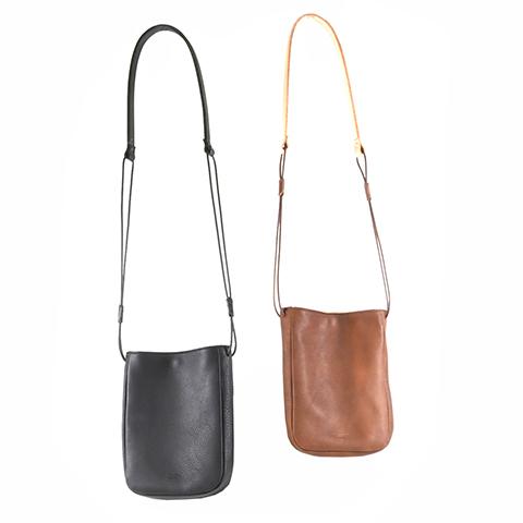 ダブルレザーロープショルダー ショルダーバッグ メンズ レディース 本革 ブランド Butler V...