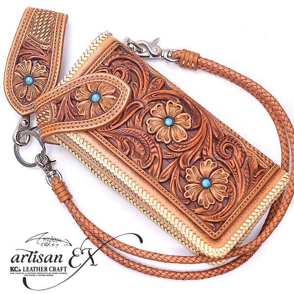 ライダースウォレット 長財布 メンズ レディース 人気 ブランド KC'S ケイシイズ ライダースウ...