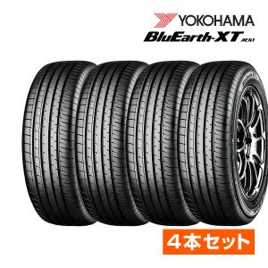 2023〜24年製 ヨコハマタイヤ 225/55R18 98V BluEarth-XT（ブルーアース・エックスティー） AE61 18インチ SUV専用 サマータイヤ 4本セット｜sidecar365