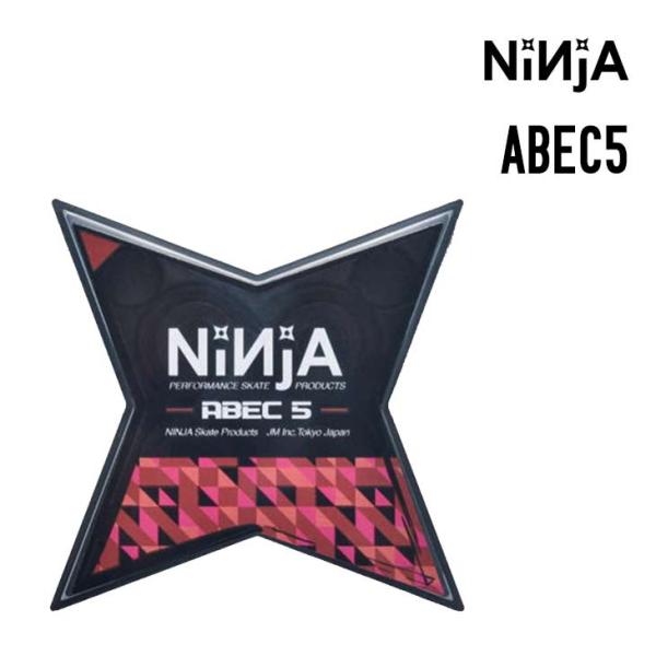 NINJA ニンジャ ABEC 5 エーベック 5 正規品 スケートボード スケボー SK8 オイル...