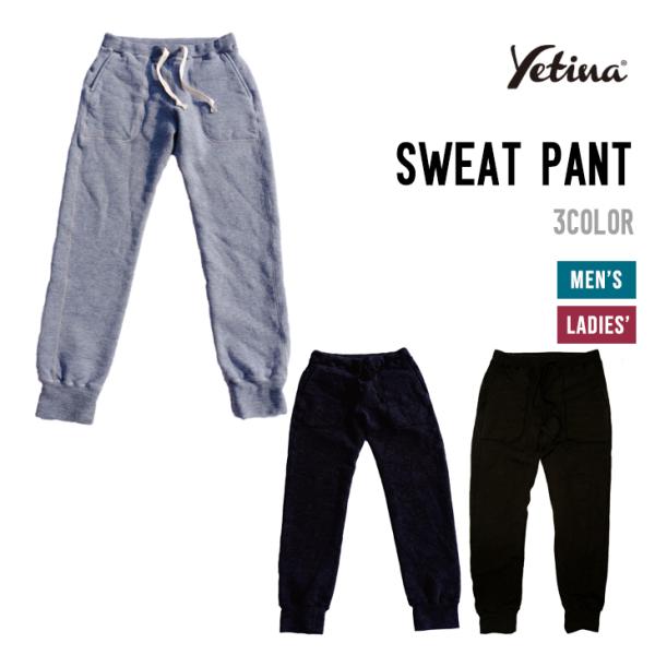 YETINA イエティナ SWEAT PANT スウェット パンツ 起毛 PT