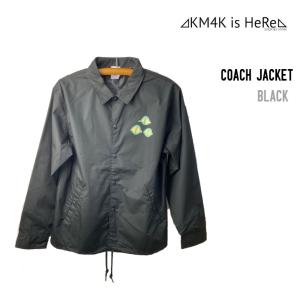 KM4K カモシカ コーチジャッケット COACH JACKET LOGO ロゴ プリント｜sidecar