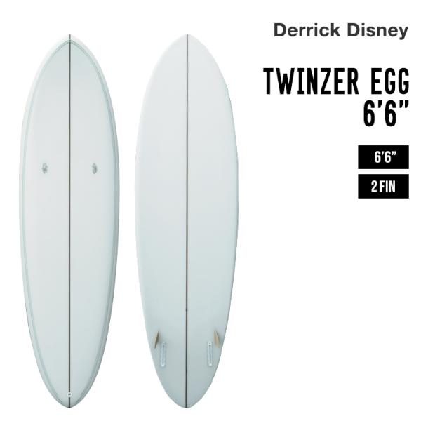 DERRICK DISNEY デリックディズニー TWINZER EGG 6'6" ツインザー エッ...