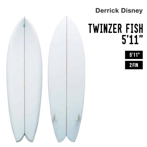DERRICK DISNEY デリックディズニー TWINZER FISH 5'11" ツインザー ...