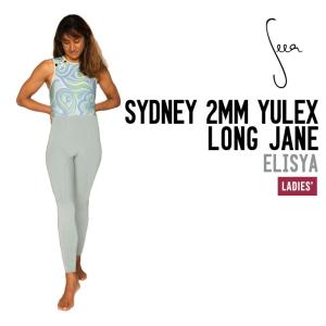 SEEA シーア SYDNEY 2MM YULEX LONG JANE シドニー ユーレックス ロング ジョン サーフィン レディース｜sidecar