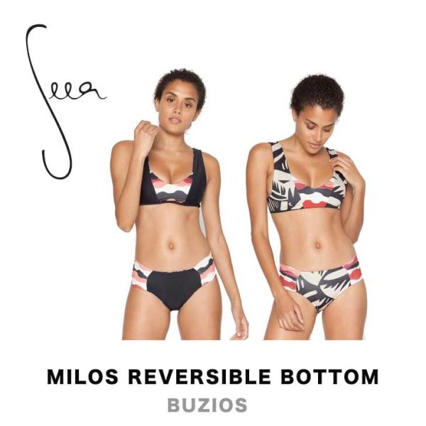 SEEA シーア MILOS REVERSIBLE BOTTOM レディース 水着 リバーシブル ボ...
