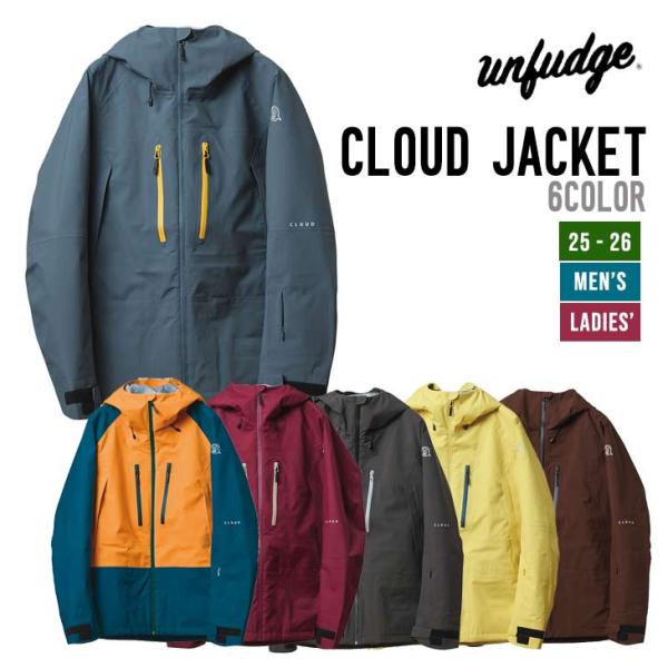 UNFUDGE アンファッジ 25-26 CLOUD JACKET クラウド ジャケット 2025-...