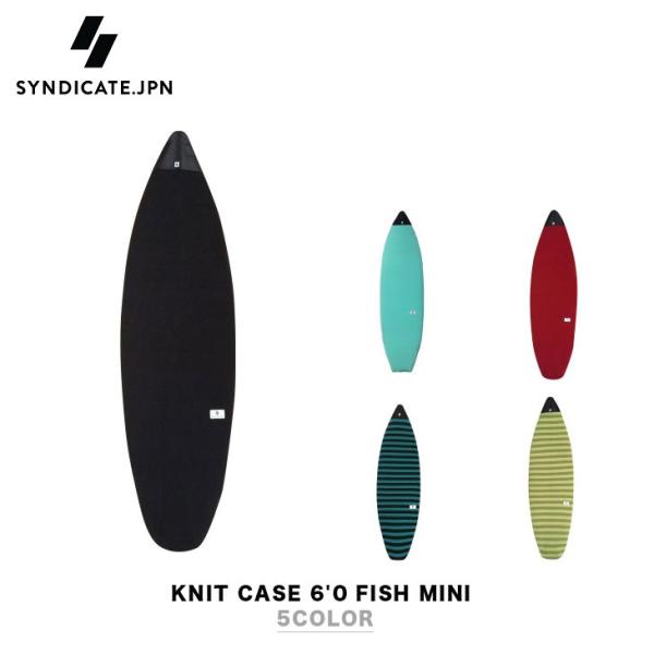 SYNDICATE.JPN シンジケートジャパン KNIT CASE 6'0 FISH MINI ニ...