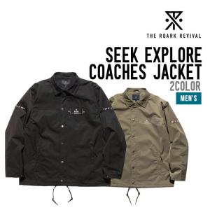 THE ROARK RIVIVAL ザ ロアーク リバイバル SEEK&EXPLORE COACHES JACKET 正規品 タウンユース メンズ｜sidecar