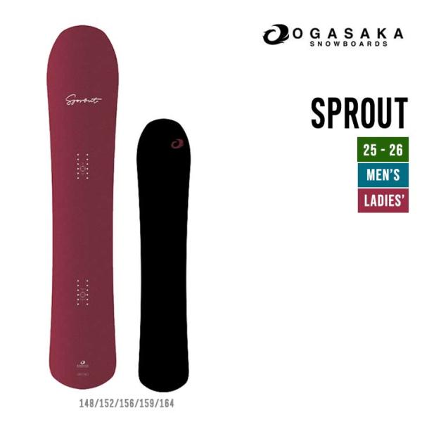 OGASAKA オガサカ 25-26 SPROUT スプラウト 2025-2026 スノーボード オ...