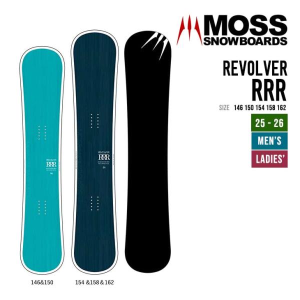 MOSS モス 25-26 REVOLVER RRR リボルバー トリプルアール 2025-2026...