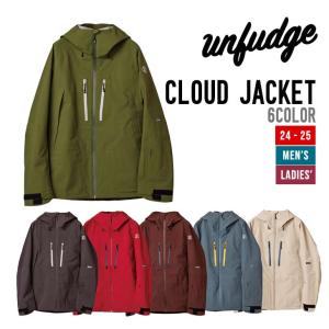 UNFUDGE アンファッジ 24-25 CLOUD JACKET クラウド ジャケット 早期予約 2024-2025 スノーボード ユニセックス｜SIDECAR