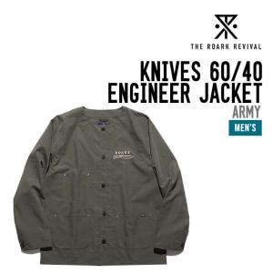 THE ROARK RIVIVAL ザ ロアーク リバイバル KNIVES 60/40 ENGINEER JACKET 正規品 アウトドア メンズ｜sidecar