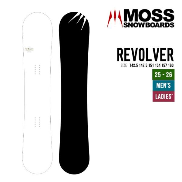 MOSS モス 25-26 REVOLVER リボルバー 2025-2026 スノーボード フリーラ...