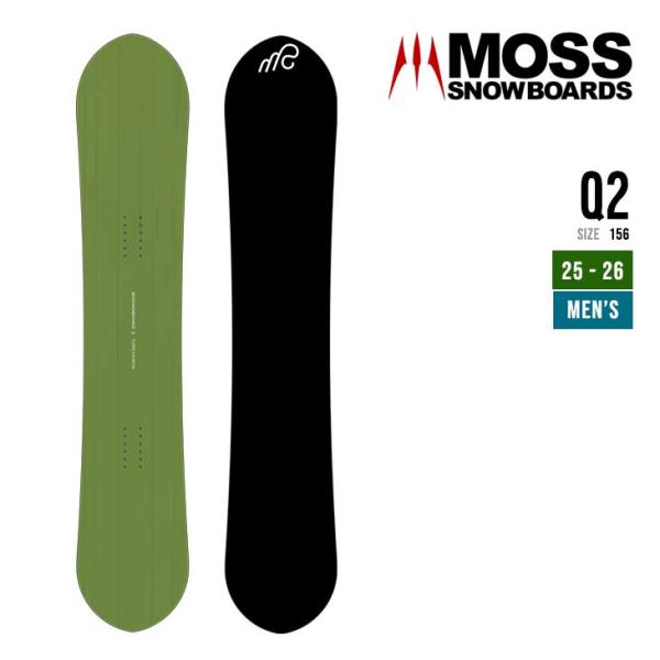 MOSS モス 25-26 Q2 キュウツー 2025-2026 スノーボード フリーラン メンズ
