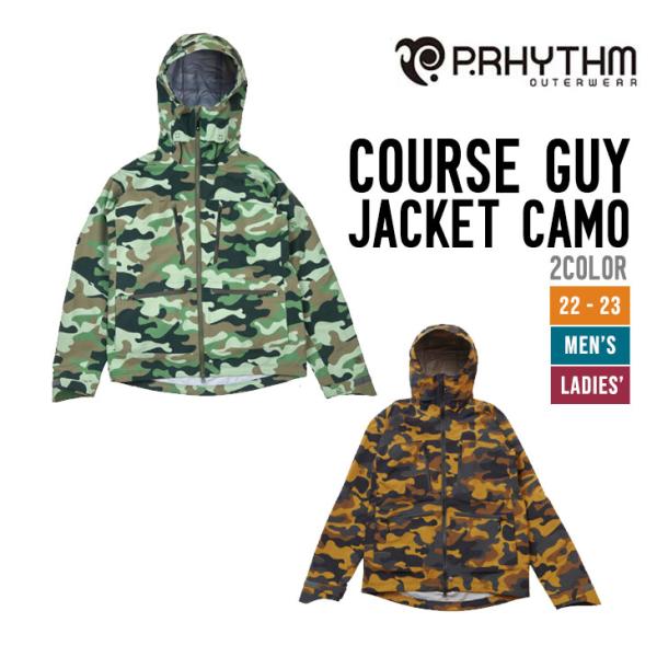 P.RHYTHM プリズム 22-23 COURSE GUY JACKET CAMO ジャケット [...