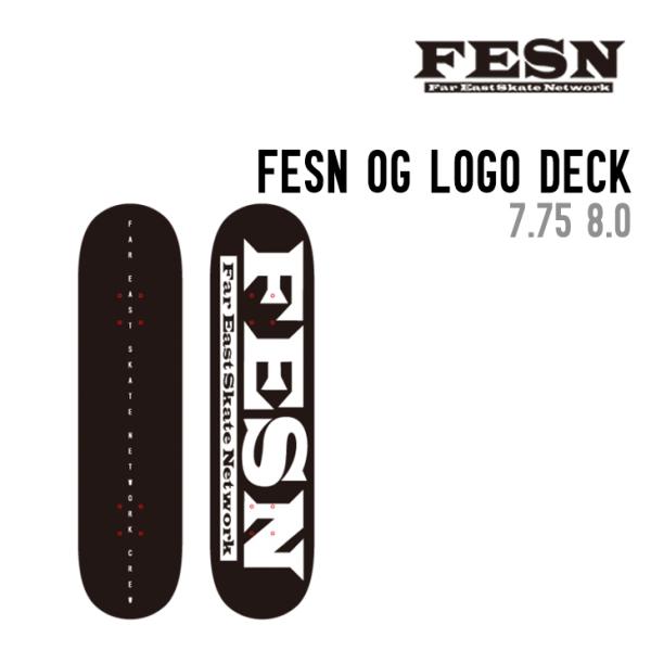 FESN エフイーエスエヌ FESN OG LOGO DECK ロゴ デッキ スケートボード スケボ...
