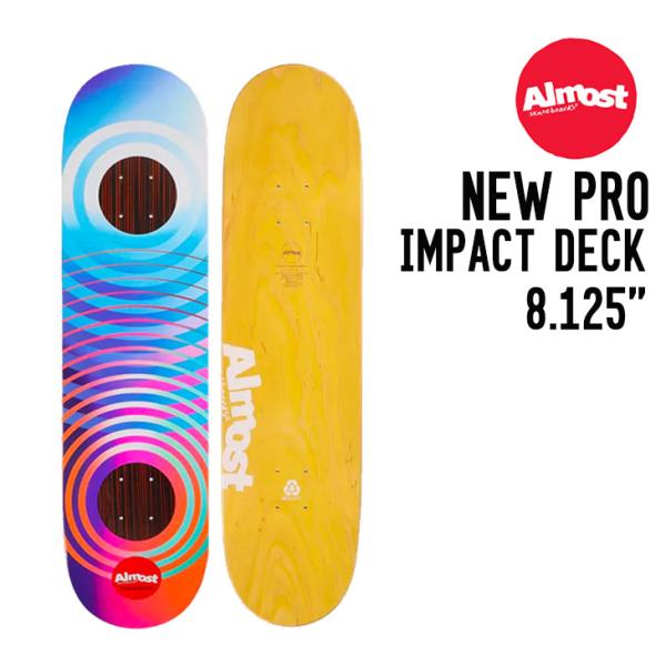 ALMOST オルモスト NEW PRO IMPACT DECK サイド パイプ ユース コンプリー...