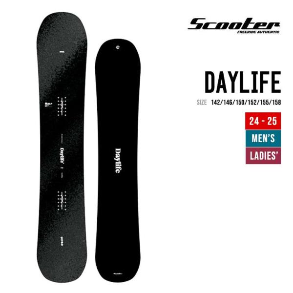 SCOOTER スクーター 24-25 DAYLIFE デイライフ 2024-2025 スノーボード...