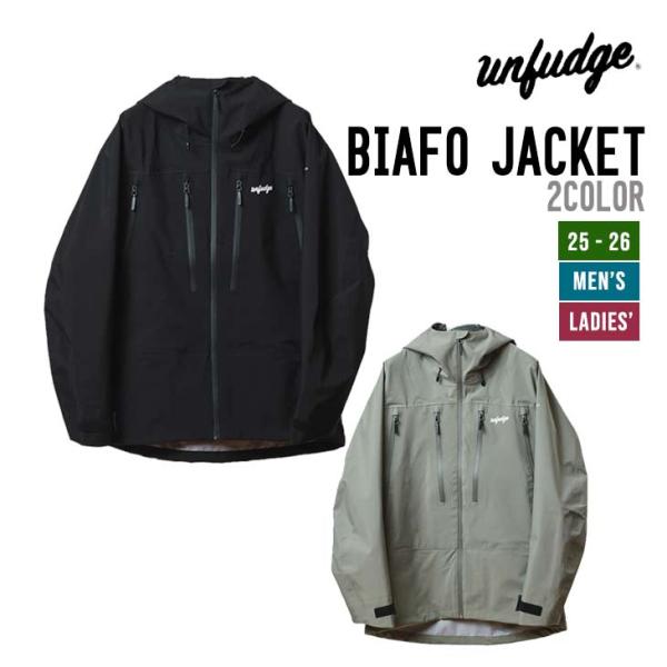 UNFUDGE アンファッジ 25-26 BIAFO JACKET ビアフォ ジャケット 2025-...