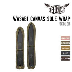 DEFORMASI デフォルマシ WASABI CANVAS SOLE WRAP ワサビ キャンバス...