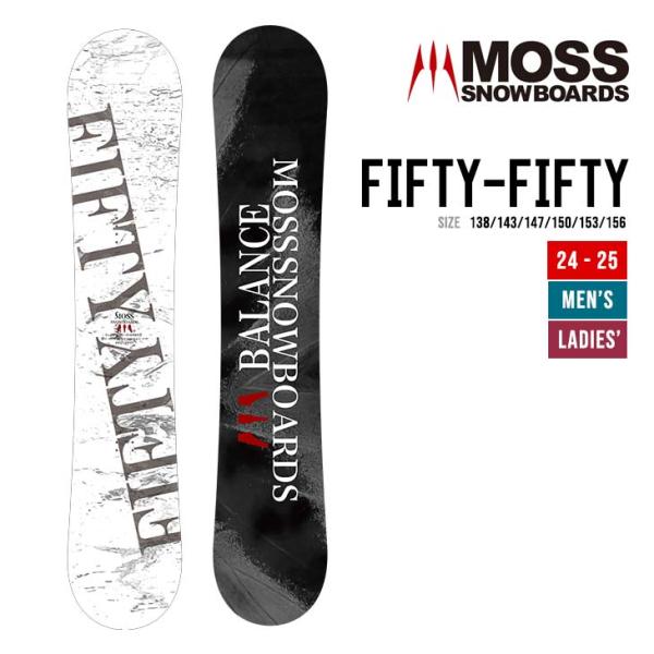 MOSS モス 25-26 FIFTY FIFTY フィフティ フィフティ 2025-2026 スノ...