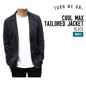 TURN ME ON ターンミーオン COOL MAX TAILORED JACKET クールマックス テーラードジャケット 正規品 カジュアル｜sidecar