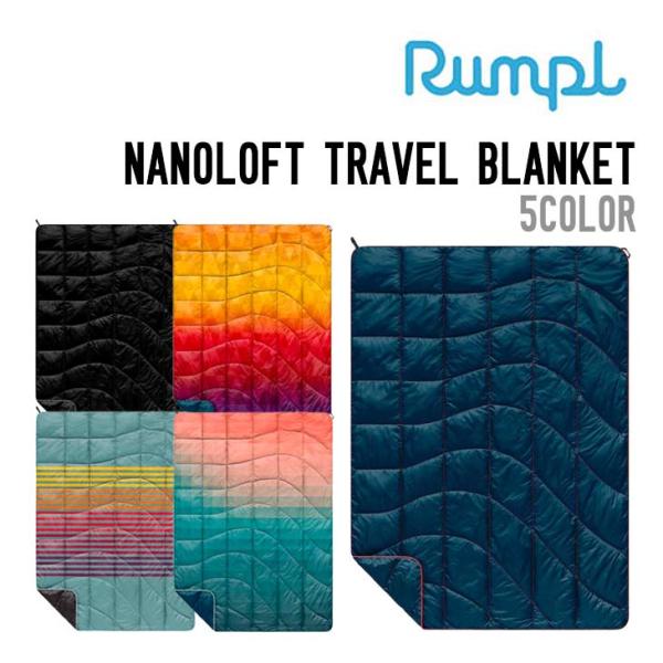 RUMPL ランプル NANOLOFT TRAVEL BLANKET ナノロフト トラベル ブランケ...