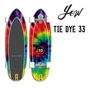 YOW SURF SKATE ヤウ サーフスケート TIE DYE 33 タイダイ コンプリート スケートボード GABRIEL MEDINA｜sidecar