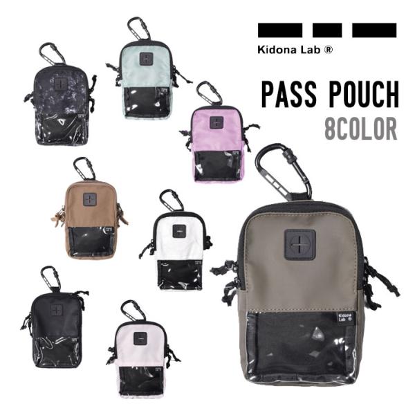 KIDONA キドナ PASS POUCH パスポーチ 正規品 大型 パスケース リフト券 ポーチ