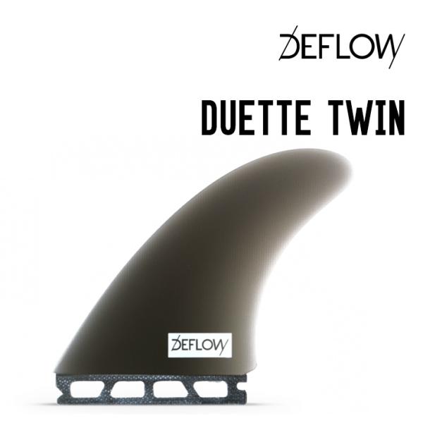DEFLOW デフロウ DUETTE TWIN デュエット ツイン 正規品 サーフィン フィン ツイ...