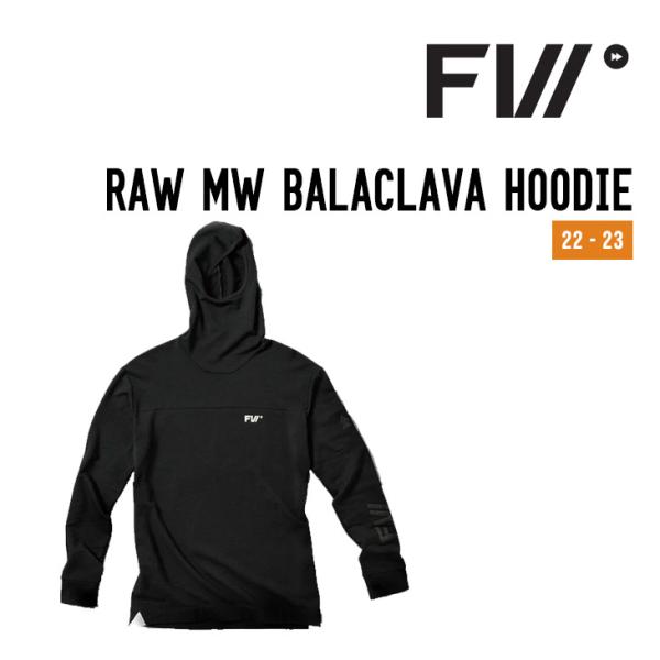 FW エフダブリュー RAW MW BALACLAVA HOODIE ロー ミッドウェイト バラクラ...
