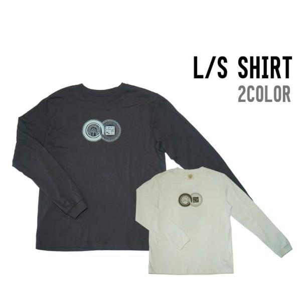 MAKE メイク L/S SHIRT ロングスリーブ シャツ 正規品 長袖 クルーネック コットン ...
