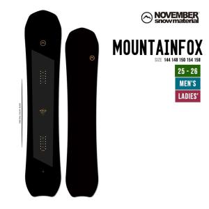 24/25 NOVEMBER MOUNTAINFOX 144cm : アメリカンスポーツ